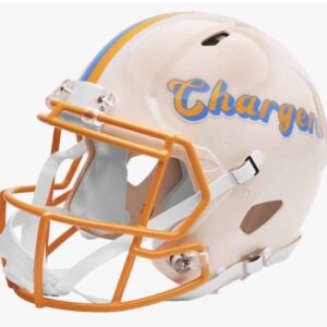 Los Angeles Chargers Speed Football Helmet RETRO