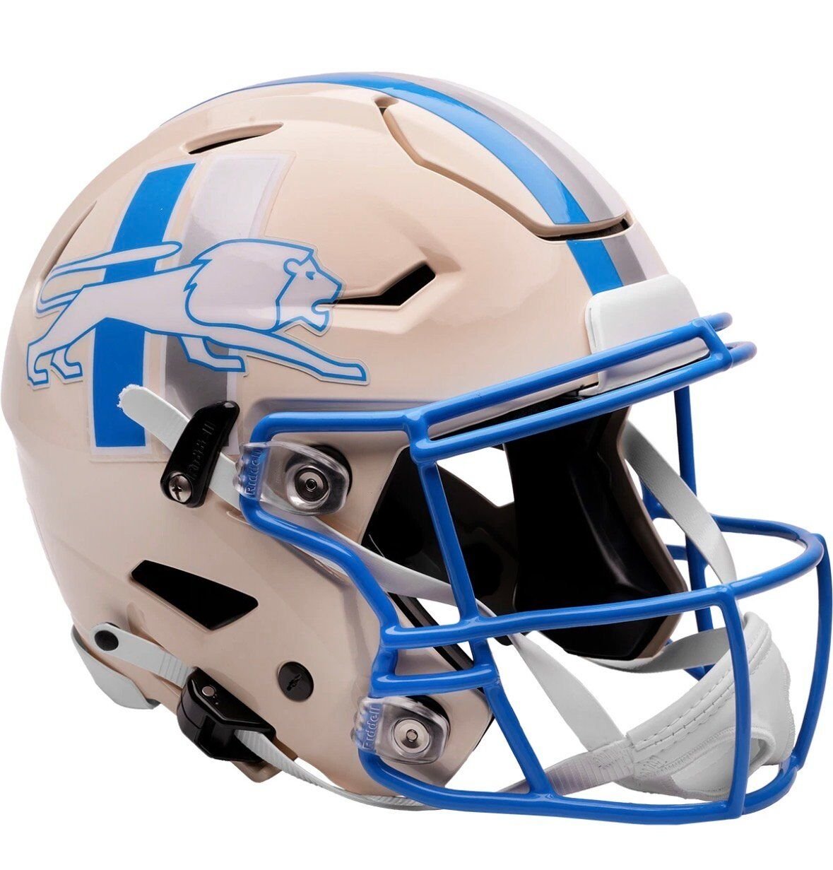 Detroit Lions SpeedFlex Football Helmet <B>RETRO</B> Detroit Lions SpeedFlex Football Helmet RETRO