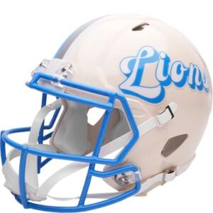 Detroit Lions Speed Football Helmet RETRO