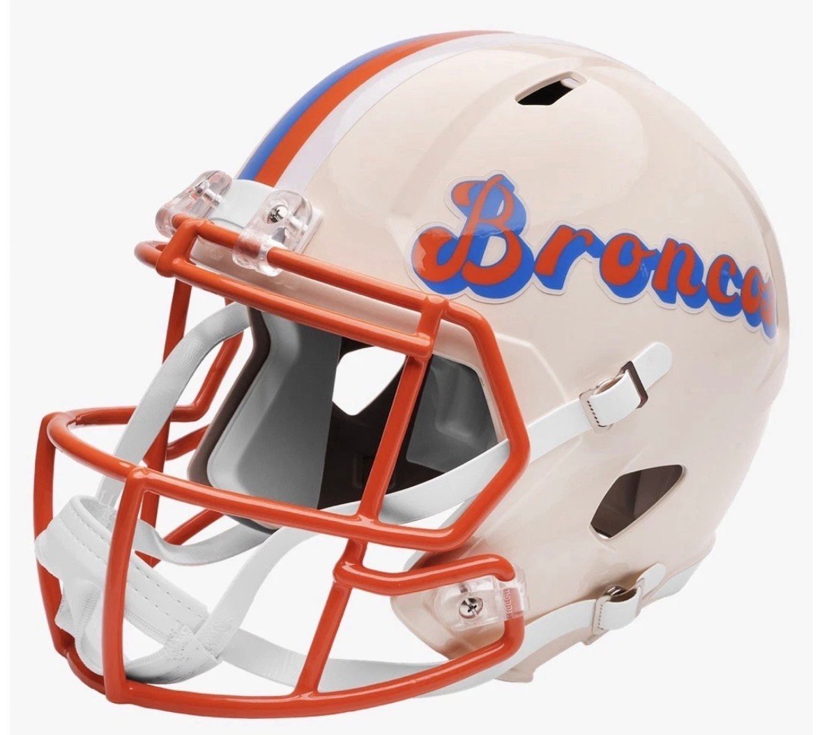 Denver Broncos Speed Replica Football Helmet <B>RETRO </B> screenshot
