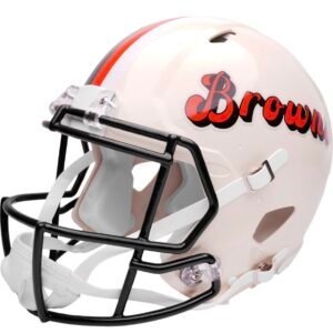 Cleveland Browns Speed Football Helmet RETRO