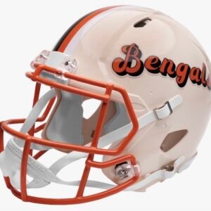 Cincinnati Bengals Speed Football Helmet RETRO