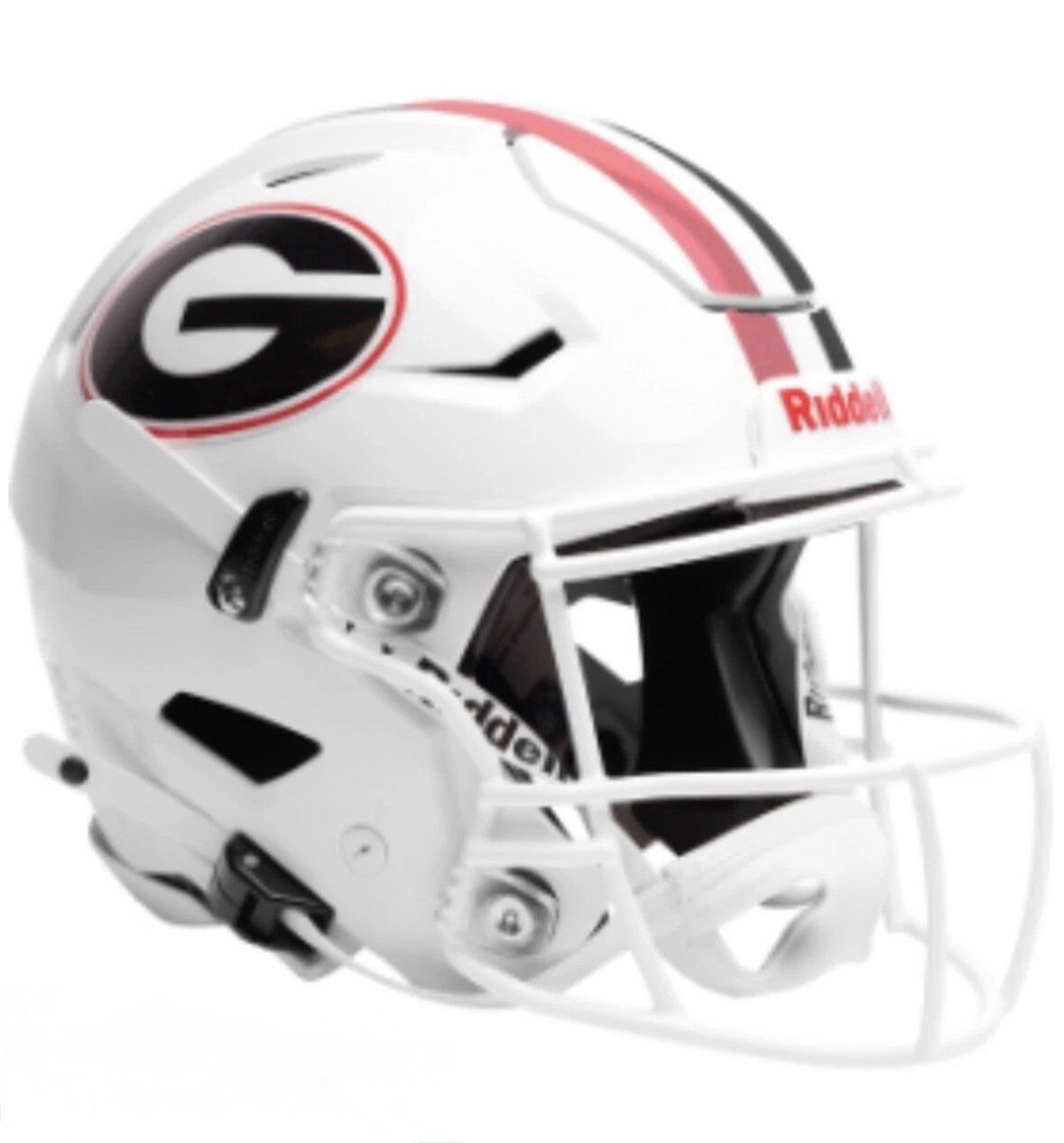 Georgia Bulldogs SpeedFlex Football Helmet White screenshot