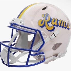 Los Angeles Rams Speed Football Helmet RETRO