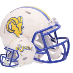 Los Angeles Rams Speed Mini Football Helmet RETRO