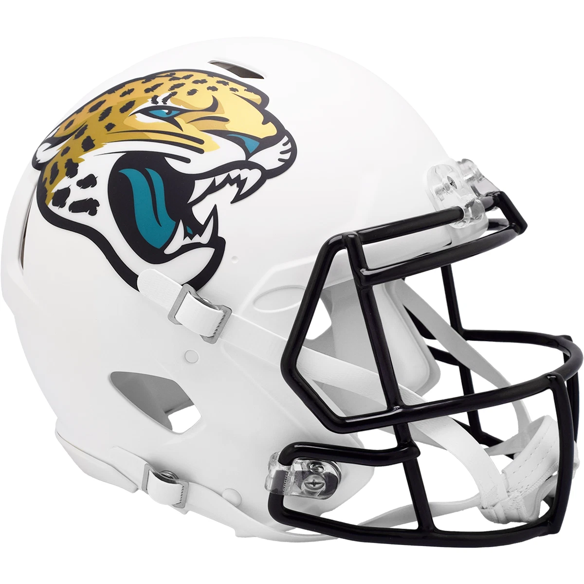 Jacksonville Jaguars Speed Football Helmet <i>2024 Alternate On-Field</i> Jacksonville Jaguars Speed Football Helmet 2024 Alternate On-Field
