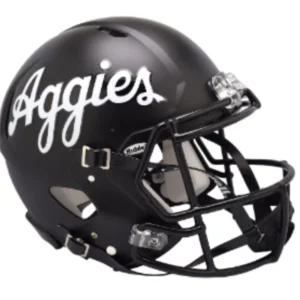 Texas A&M Aggies Speed Football Helmet Script