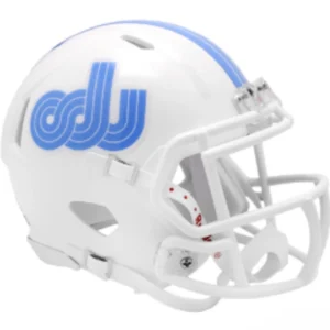 Old Dominion Monarchs NCAA Mini Speed Football Helmet Racetrack 2024