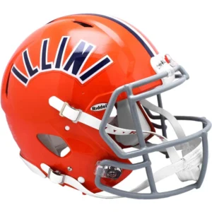 Illinois Fighting Illini Speed Football Helmet 1971-1987