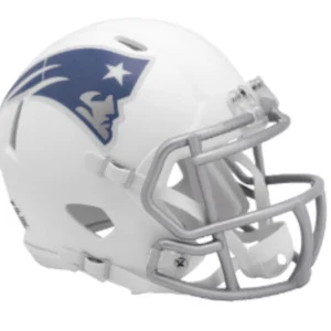 New England Patriots NFL Mini Speed Football Helmet <B>2025 Rivalries</B>